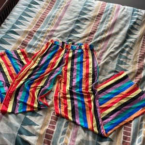 Rainbow Flare Pants
